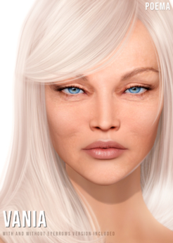 Second Life Marketplace - poema - VANIA shape (wear to unpack)
